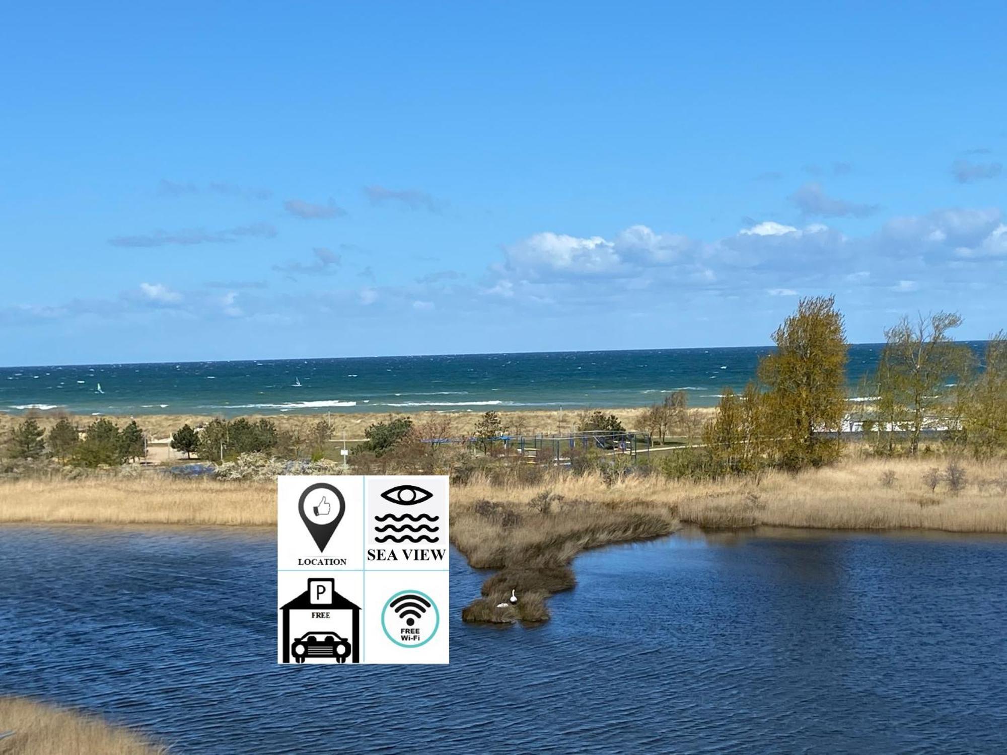 הייליגנהאפן Wasserblick, In 3 Min Am Strand מראה חיצוני תמונה
