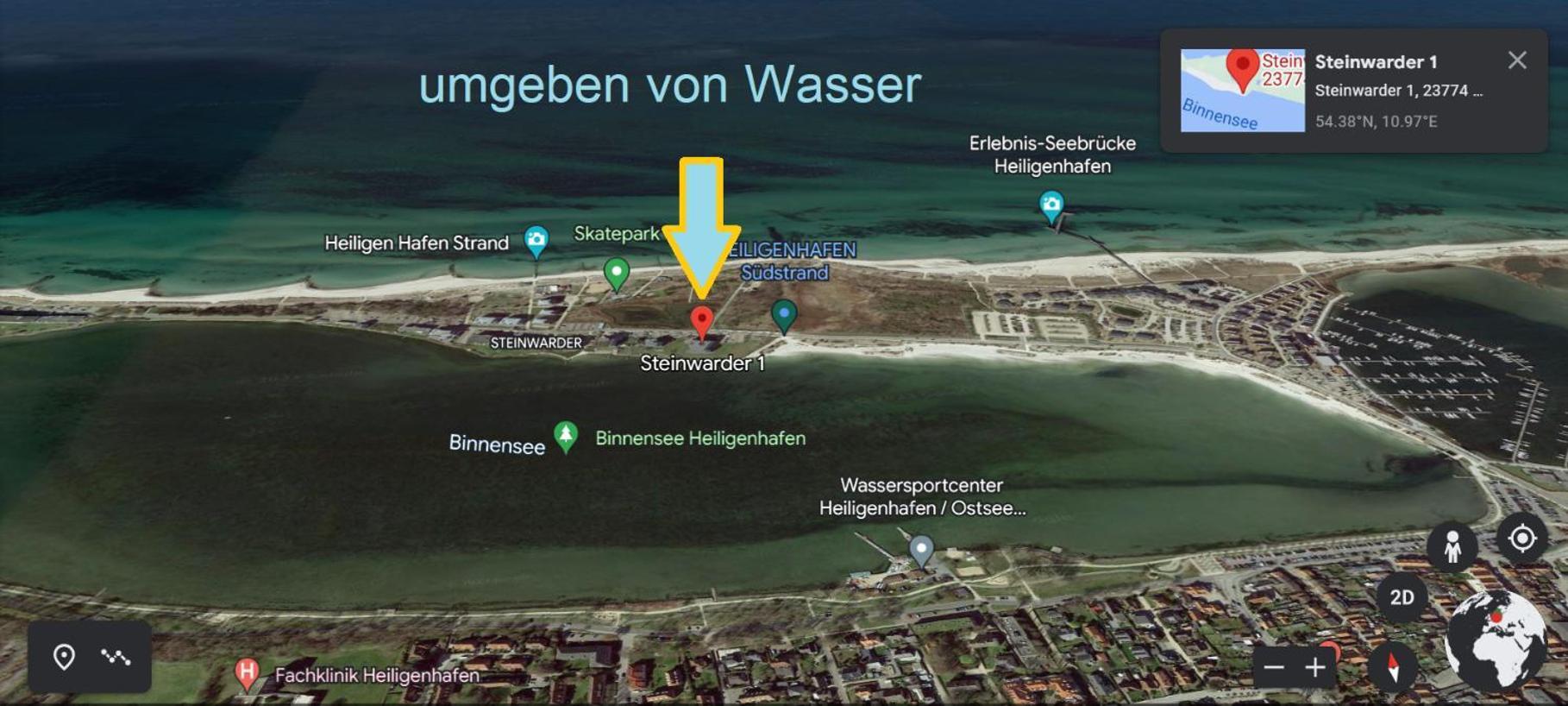 הייליגנהאפן Wasserblick, In 3 Min Am Strand מראה חיצוני תמונה